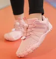 Pink indoor sports shoes for children with soft non-slip soles for running and fitness - 37 / Pink