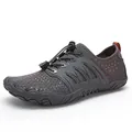 Scarpa da acqua professionale grigia traspirante ad asciugatura rapida con lacci a strozzo. - 35 / Grigio