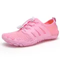 Scarpe da scoglio rosa ad asciugatura rapida per attività in spiaggia e nuoto all'aperto - 35 / Rosa