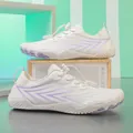 White and purple quick-dry outdoor water shoes with non-slip sole - White Purple