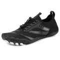 Scarpe da acqua outdoor nere traspiranti e ad asciugatura rapida per trekking e guadi - 35 / Nero