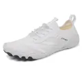 Scarpe da acqua bianche traspiranti a piedi nudi per escursioni e wading all'aperto - 35 / Bianco