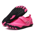 Pink outdoor summer water shoes for beach and wading with anti-slip rubber outsole - 36 / Rose Red (A021)