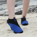 Scarpe da scoglio traspiranti ad asciugatura rapida in mesh blu e nero per mare - 35 / Blu