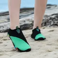Scarpe da scoglio traspiranti verdi e nere ad asciugatura rapida per sport da spiaggia - 35 / Verde