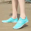 Scarpe da scoglio traspiranti ad asciugatura rapida in turchese per spiaggia - 35 / 888-Chiaro di Luna