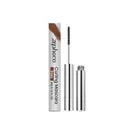 Mascara recourbant Zephoco marron en tube argenté avec brosse fine et emballage - 4ml / Marron