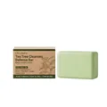 Sapone detergente al tea tree OceAura 100g per una pulizia delicata di corpo e viso. - Confezione da 100g