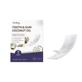 Tiras blanqueadoras Oralhoe con aceite de coco para encías sensibles, 7 uds - Juego de Parches