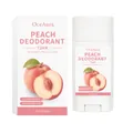 OceAura Pfirsich-Deostift 75g, 72h aluminiumfreier unsichtbarer Schutz - 75.00g / Pfirsich