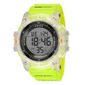 SMAEL neon green waterproof digital sports watch with translucent case for outdoor - Fluorescent Green