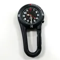 Tactisch zwart karabijnhorloge met lichtgevende wijzerplaat voor outdoor sportrugzakken - Zwart Zwarte Wijzerplaat