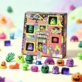 Scatola a sorpresa Monster Mush Halloween con 14 giocattoli squishy mostri e fantasmi - Stile Fantasma Scatola a Sorpresa / 13 Pezzi/Confezione