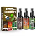 JUE FISH 3-Pack Prank Fart Spray Set - 30ml Extra Strong Stinky Gag Gift - Prank Spray Set / 3-Pack
