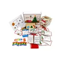Komplettes 27-Tage Weihnachts-Elf-Kit mit interaktiven Aufgabenkarten und Zubehör - 27-Tage-Countdown-Set / 27-Tage-Packung