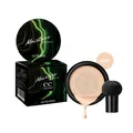 Base de maquillaje Jaysuing CC cream hidratante con cojín de aire de hongo Ivory - Marfil