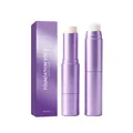 Professional two-in-one color changing foundation stick with brush in ivory white - Ivory / 10.00g