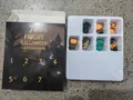Halloween 7 Nächte des Schreckens Countdown-Kalenderbox mit gruseligen Mini-PVC-Figuren - 7-Tage-Version