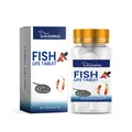 Yegbong tabletas de sal para acuarios en frasco y caja para el cuidado del agua - 100g (10 Piezas/Paquete)
