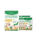 Guantes de limpieza YEGBONG hipoalergénicos para perros y gatos, caja de 5 paquetes. - Set de 5 paquetes