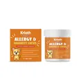 Kriath beef flavor allergy and immunity dog supplement chews 50g jar and box - 50.00g