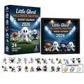 Calendario dell'Avvento Halloween Fantasma del Calcio 2026 con 24 figure - Set Blind Box Con Light Box