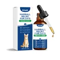 Kriath cat hairball relief dropper with packaging box and 60ml liquid bottle - 60ml