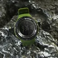 Army green digital sports watch for men with luminous display and waterproof features - Army Green
