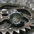 Rugged camouflage outdoor sports digital watch with waterproof design for men and youth - Camo Gray