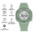 Minimalist mint green waterproof sports digital watch for teenagers and students - Matcha Green