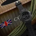 Tactical black digital sports watch with waterproof casing and rugged tech design. - 953 Black
