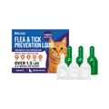 Liquide de prévention EelJoy puces et tiques pour chats et chiens avec six applicateurs - 3ML (0.5ML*6 Pièces)