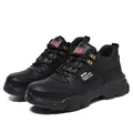 Zapatos de seguridad negros de alta calidad con protección antipinchazos y antigolpes - 36 / Estilo para Todas las Estaciones (705) / Negro