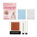 Professional DIY hand plaster statue kit for 3D hand mold reproduction by Dowmoo - DIY Creative Hand Mold Powder Set / 200g Set