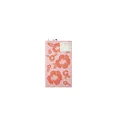 Rosa 2-in-1 schnelltrocknende Strandtuch Tasche mit orangem Hibiskusmuster - Hibiskus