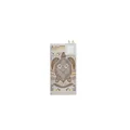 2-in-1 Strandhandtuch-Tasche mit Schildkröten-Print und Quasten in Beige - Meeresschildkröte