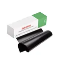 Jakehoe heat resistant gas stove protector film oil-proof non-stick protective mat - 1 Piece / Black
