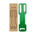 Green Jue Fish magnetic aerosol can holder tool organizer with kraft paper box - 1 Piece / Green