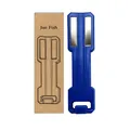 Blue magnetic aerosol can holder with kraft packaging for garage tool organization - 1 Piece / Blue