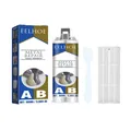 Σετ κόλλας AB EELHOE 100ml για επισκευή μετάλλων με φυσίγγιο, κουτί και εργαλεία. - 100ml με Εργαλείο Ώθησης και Σπάτουλα