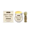 Kit de bálsamo reparador de cuero y muebles Brunizo con cepillo aplicador de 100g - Set de Bálsamo de Cien Gramos y Cepillo