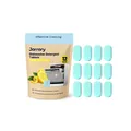 Jarrary dishwasher detergent tablets 12pcs lemon scent for effective stubborn oil removal. - 12-Piece Set