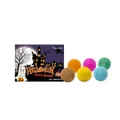 OceAura Halloween Badebomben Set mit 6 bunten Sprudelkugeln für Kinder Badespaß - 180g (6 Stück/Packung) / 180g Packung