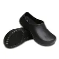 Waterproof and oil-resistant black EVA non-slip work shoes for chefs and catering - 36 / Black