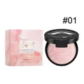 Zephoco Baked Foundation Duo Powder #01 for a professional smooth matte makeup finish - 15.00g / #01