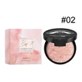 Zephoco marbled baked foundation powder compact in shade #02 with pink gift box - 15.00g / #02