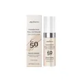 ZEPHOCO ivory full coverage foundation SPF 50 with long-lasting moisturizing effect - 30ml / Ivory