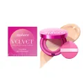 Fondotinta cushion idratante velvet bianco avorio con custodia rosa e morbido piumino - 15.00g / Avorio