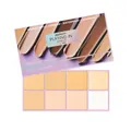 Paleta de correctores en crema Zephoco de 8 tonos acabado mate para alta cobertura natural - 11.00g / Colores Pastel