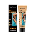 Zephoco light brown leg makeup foundation for effectively covering tattoos and scars - 100.00g / Tan